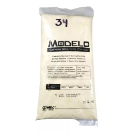 Modelo Yeso Piedra Tipo 3 Magnum Mdc Modelo Amarillo Dental 10kilos