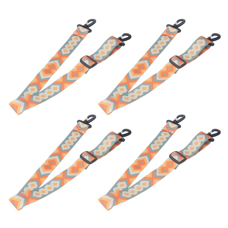 4pcs Ski and Snowboard Boot Carrier Strap Adjustable Thickened Nylon