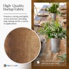 Burlap Jute Fabric by The Yard Natural Burlap Roll, 20