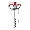 HAPPCUCOE Electric Post Hole Digger Earth Auger 1500W 6-Inch Auger