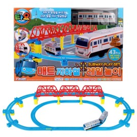 타요 매트 지하철 레일놀이 : 토이저러스