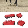 Horse Front Hind Leg Boots Breathable Impact Resistant Open Front