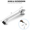 HOME&I Kickdown Door Stopper,7-Inch Door Holder Kick Door Kickstand Rubber