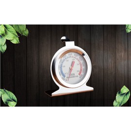 Zantec Thermometer Oven, Wood Stove Stove for Pizza / Analogue / Thermometer for Food Probe Stainless Steel Kitchen Aid Sensor Temperature Hob