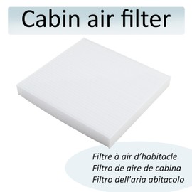 AERZETIX - Innenraumfilter pollenfilter - Nummern OE GS1D61P11, GJ6A61P11A9B