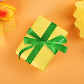 Naler 60 Sheets Tissue Paper Bulk Gift Wrapping Tissue Paper Decorative Tissue Paper for Christmas Gift Bags Birthday Wedding Bridal Shower Party Decoration Flower Pom Pom, 14 x 20 Inch (Yellow)