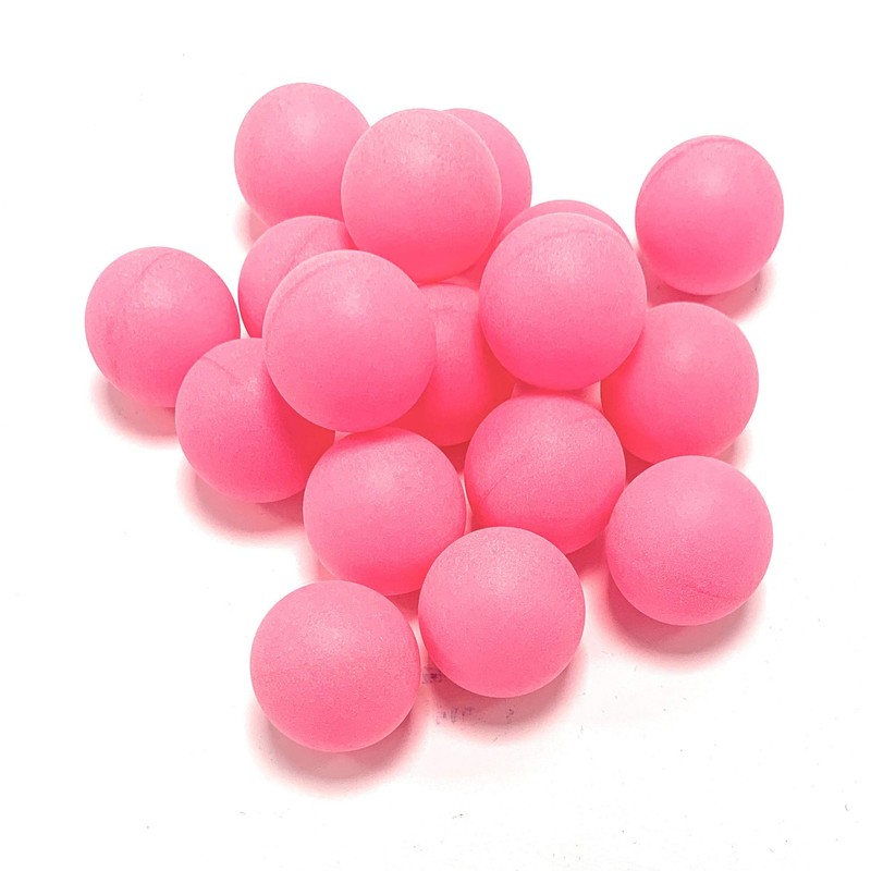 Plain Colour Ping Pong Table Tennis Balls 40mm No Logos