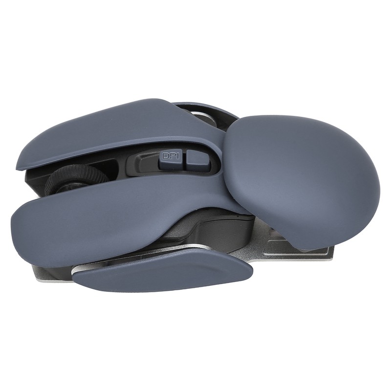 Ergonomic Wireless Mouse Inbuilt Battery Adjustable DPI Electroplating Process Integrated