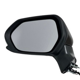 Spieg TO1320382 Driver Side Mirror for 2018-2023 Toyota Camry | Left Side View Mirror Assembly Power Adjustment Non-Heated Glass Manual Folding | Paint to Match Cover 3 Pins