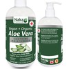 ORGANIC Aloe Vera, Vegan + Soothing Moisturizer, 99% PURE, Cold