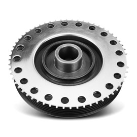 A-Premium Engine Harmonic Balancer Crankshaft Pulley Compatible with Ford Explorer 2012-2013, Edge 2012-2015, DOHC L4 2.0L, Replace# AG9Z6312A, AG9Z6312B