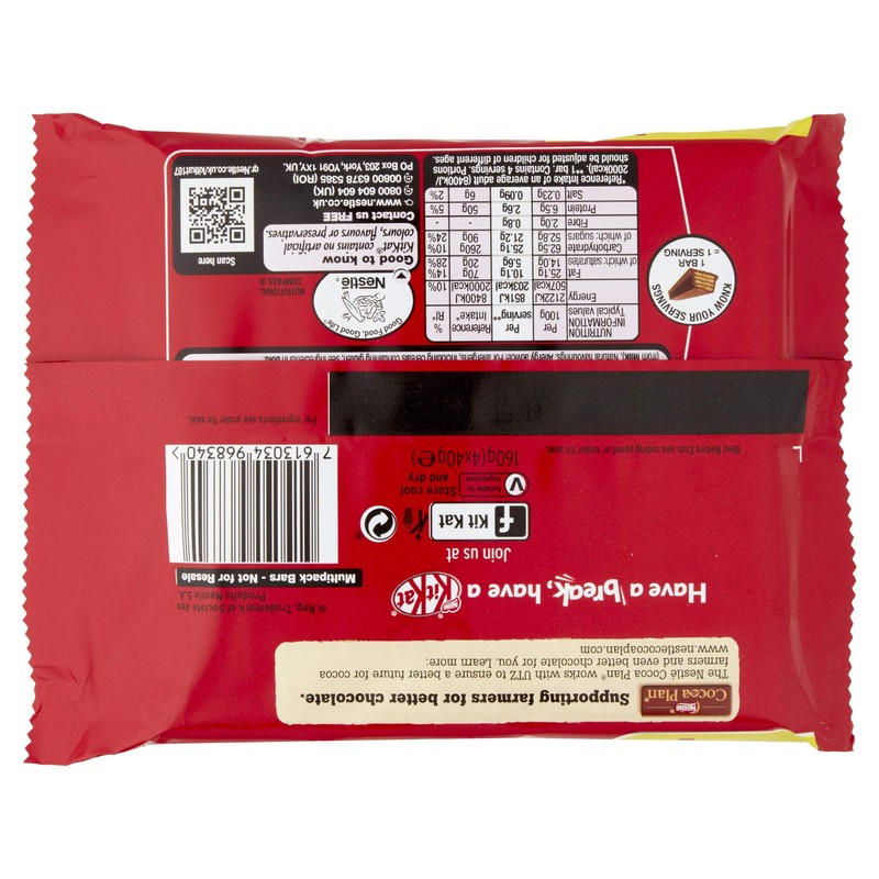 KitKat Chunky, 4 x 40g