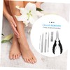 Vaguelly 1 Set Toenail Clippers Foot Nail Files Foot Care