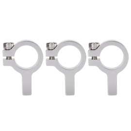 3Pcs Tube Clamp Hub Aluminum Shaft Clamping M4 Thread Mounting Bracket Kit Robot Accessories3403-0024-0015