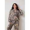 Eutten Camo Sweatsuits for Women Set 2 Piece Camo Hoodies