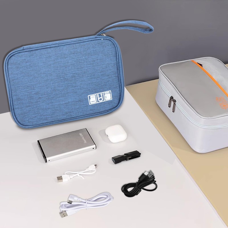 yueton 1PCS Digital Organizing Bag Charger Storage Bag Multifunctional Data