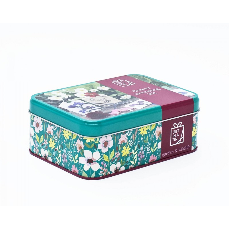 Apples to Pears Flower Pressing Kit in a Tin