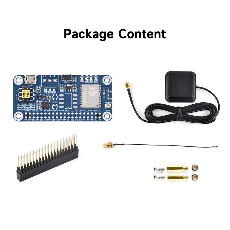Waveshare LC29H Series Dual-Band GPS Module for Raspberry Pi, Dual-Band