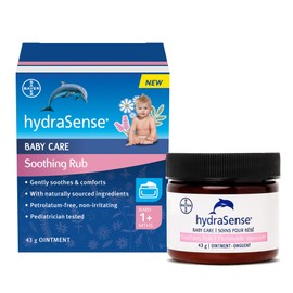 HydraSense hydraSense Baby Care Soothing Rub – Gently Soothes & Comforts, Petrolatum-free, Non-irritating, Made with Naturally Sourced Ingredients Eucalyptus, Lavender, and Chamomile, Pediatrician Tested. 43g