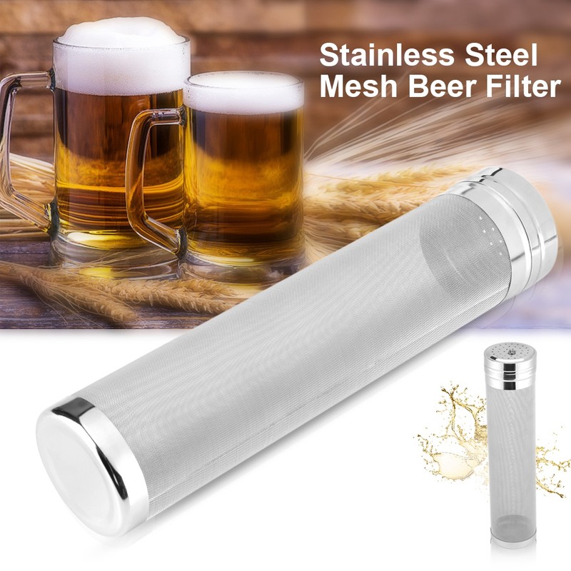 300 Micron Stainless Steel Mesh Beer Filter for Homemade Brew