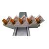 2 x DIN rail / DIN rail holder for 5