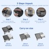 Portable Hanging Travel Shelves, Suitcase Organizer, Packing Cubes for Travel,