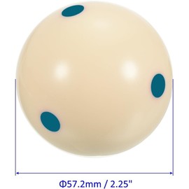 POFET 6 Blue Dots Mandun Large Billiard Practice Training Cue Ball
