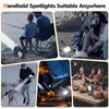 Vanvale Super Bright Handheld Spotlight Rechargeable LED Flashlight Long Lasting