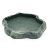 SLSON Small Reptile Feeder Terraium Bowl Plastic Shallow Reptile Feeder