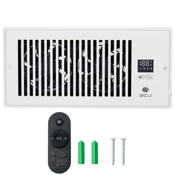 GCJ registered booster fan, Fits Wall and Floor Register 4”