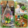 Liliful Mini Resin Dinosaur Figures Small Dinosaur Tiny Dinosaur for