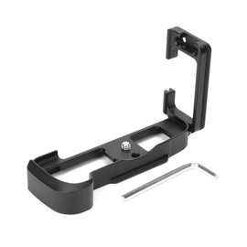 Horizontal Vertical Shooting Quick Release L Plate Hand Grip Bracket for Canon EOS M50 Mirrorless Camera