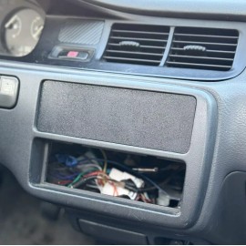 CBC 92-95 Civic EG Climate Control Textured Heat AC Delete Block Off Honda