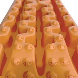 TERRAVORE Orange Recovery Traction Boards Set of 2 for Off-Road Mud, Sand, and Snow Vehicle Extraction, Supports 20,000 Pounds of Compression…