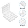 hrsyyl 6pcs AAA Battery Storage Case Holder Box AA Battery