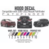 PATHFINDER HOOD DECAL Sticker Hood Front Decal Vinyl