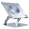 SHUWEI Laptop Cooling Stand with 3 Speed Fan, Adjustable Height