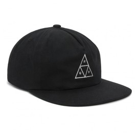 Huff HT00543 Snapback Baseball Cap, ESS. UNSTRUCTURED TT SNAP BACK CAP, Black