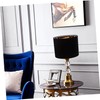 GRIRIW Round Linen Fabric Pendant Lamp Shade Decorative Lampshade for
