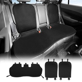 KUNGKIC for Subaru Crosstrek Base Premium Sport Limited 2023 2024 2025 Mesh Car Rear Bench Seat Cover Set Breathable Cooling Back Seat Protector Covers for All Season Interior Accessories