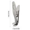 Senior Toenail Clippers | Large Nail Cutter with Angled Head