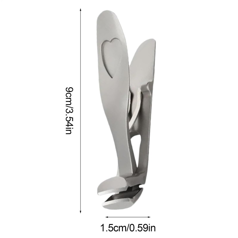 Senior Toenail Clippers | Large Nail Cutter with Angled Head