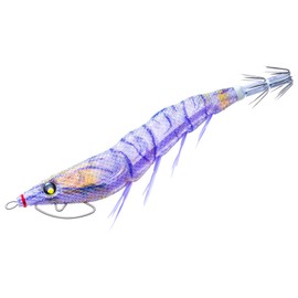 DUEL Egieasy Q Cast Eating Throw, No. 3.5, 0.6 oz (15.5 g), Real Isotopic Shrimp Egging, Flatten Putta, Sinking Speed: Approx. 2.4 ft (6.0 sec/m)