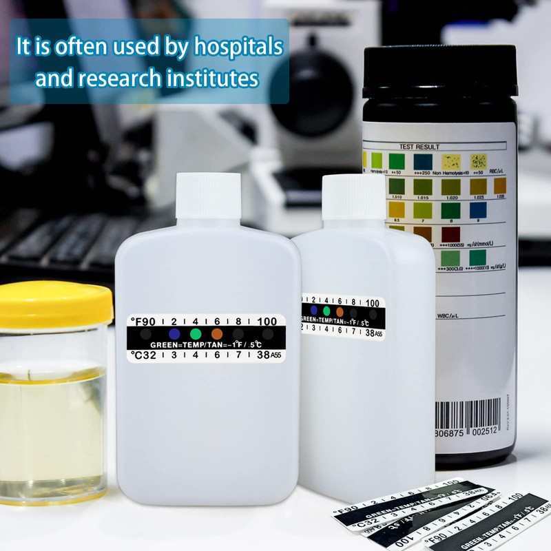 14 Pcs Urine Test Complete Kit Includes 2 White Portable