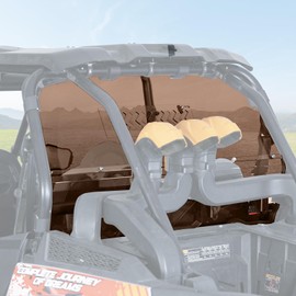 KEMIMOTO 2014-23 XP 1000 Tinted Rear Windshield with Sliding Window Compatible with 2014-2023 RZR XP 1000/ RZR XP4 1000, 1/5" Thick Polycarbonate Anti-UV Back Windshield Ventilated Window Accessories
