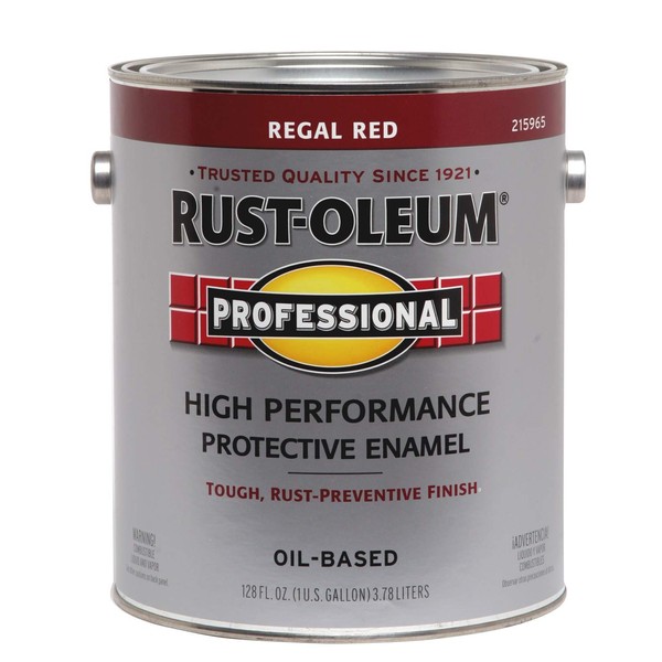 RUST-OLEUM 215965 Enamel Paint, 1 Gallon (Pack of 1), Regal