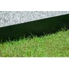 Wovar Lawn Edging Metal Black 24 x 106 cm Flexible