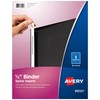 Avery Binder Spine Inserts, 0.5 Inches, Pack of 80 (89101)