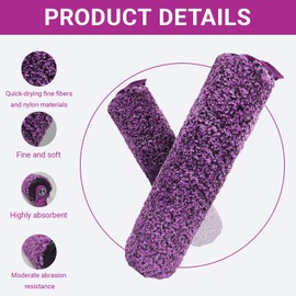 The zowu Brush Roller Kit Fits for Shark Steam Pickup 3-in-1 Steam Mop Model ​​SD200 SD201 SD201C SD201Q SD205 for Shark Steam Mop Cleaning Tool Replacement Parts(2 Pack)