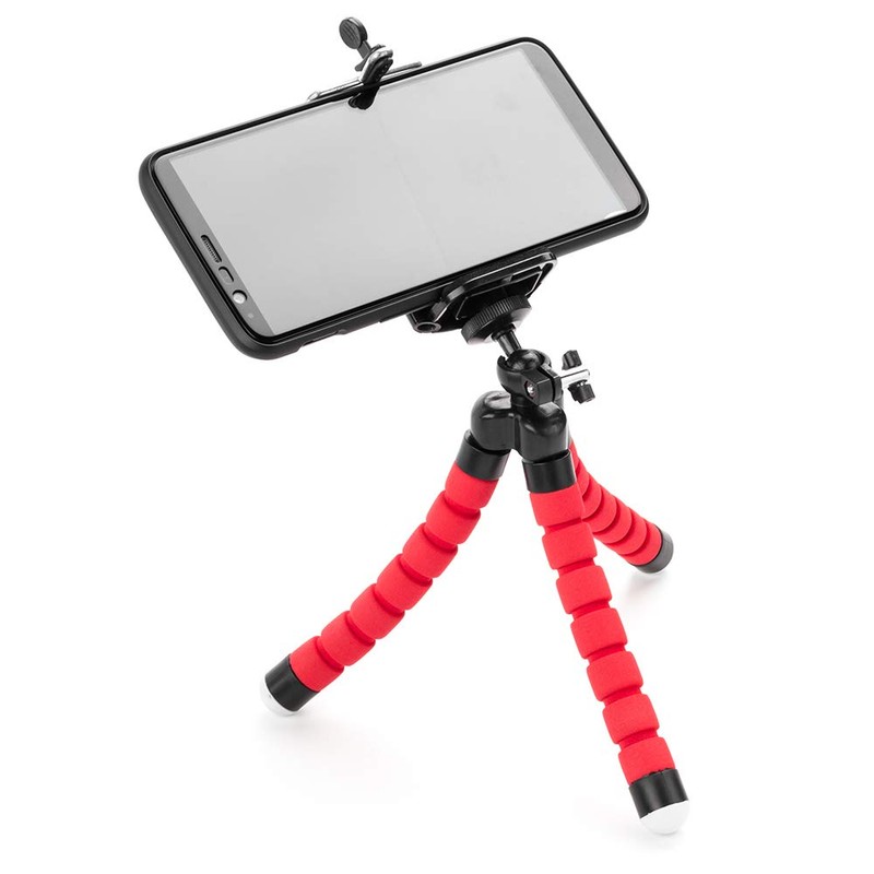 Fotover Phone Tripod Camera Portable Compact Flexible Mini Tripod Holder
